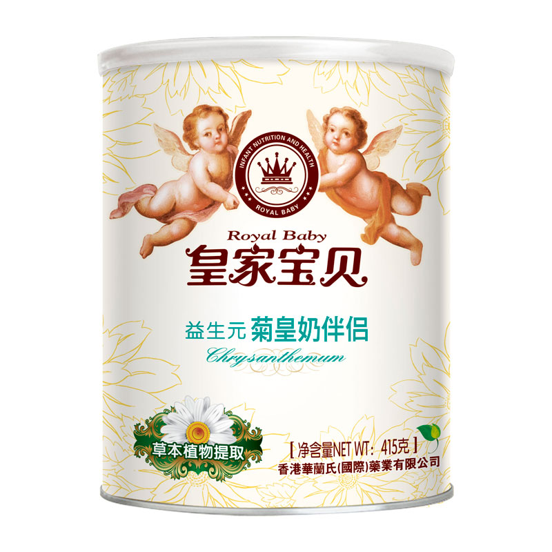 皇家宝贝400克菊皇奶伴侣-益生元
