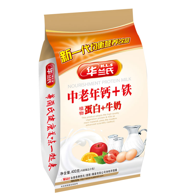 中老年钙+铁 植物蛋白牛奶