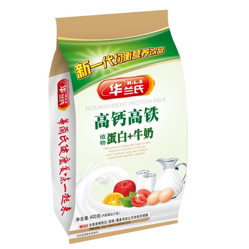 高钙高铁 植物蛋白+牛奶