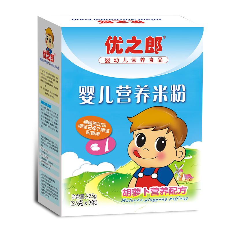 优之郎225克胡萝卜米粉