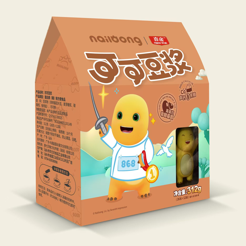 奶龙可可豆浆312克