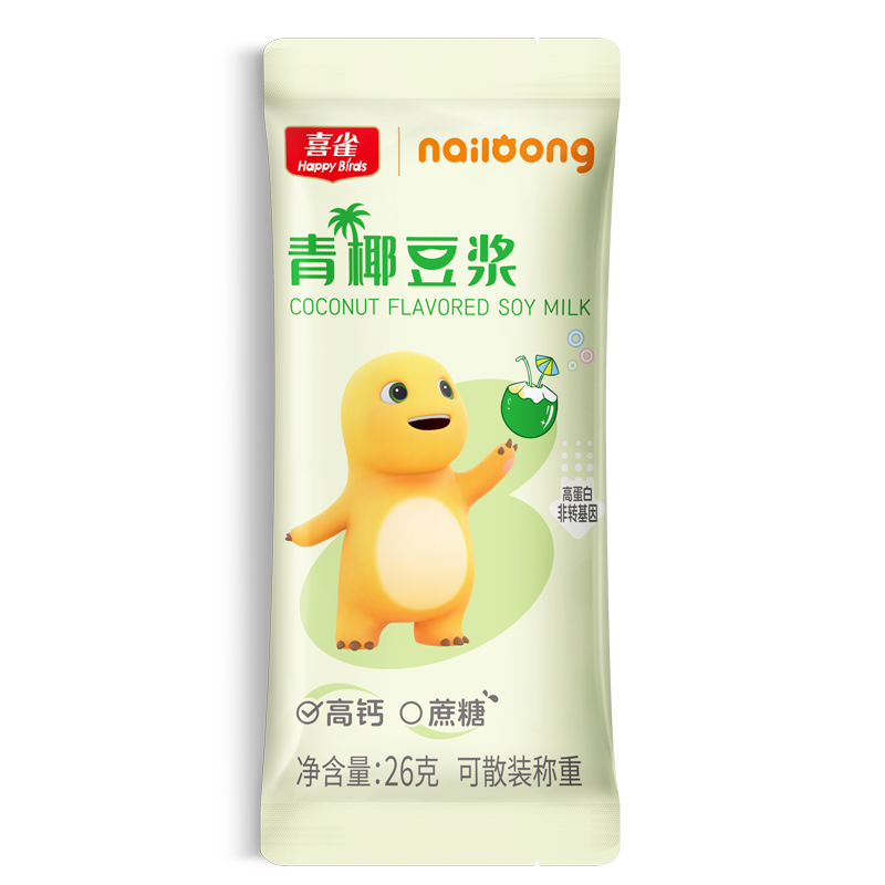 奶龙青椰豆浆26克